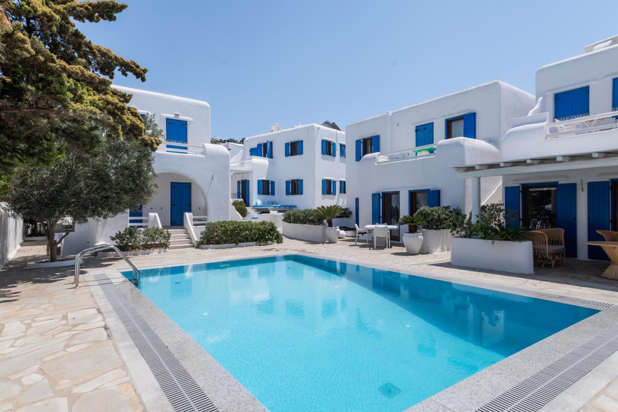 Olive Tree & Capari Mykonos Town Homes & Apartments With Pool! מראה חיצוני תמונה